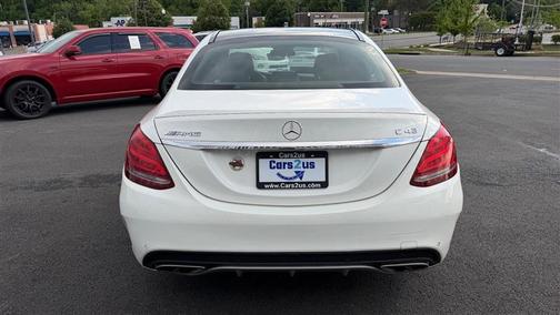 White 2017 Mercedes-Benz AMG C 43 4MATIC