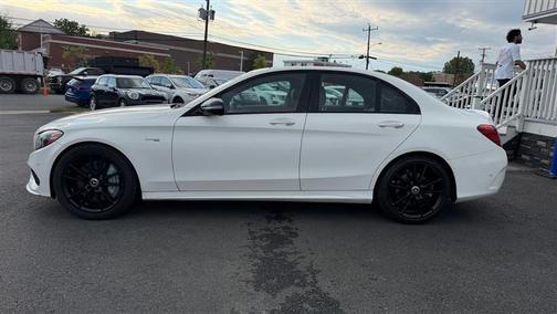 White 2017 Mercedes-Benz AMG C 43 4MATIC