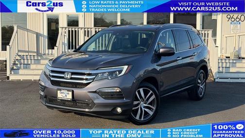 Modern Steel Metallic 2017 Honda Pilot Touring