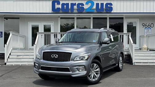 Graphite Shadow 2017 INFINITI QX80 Base