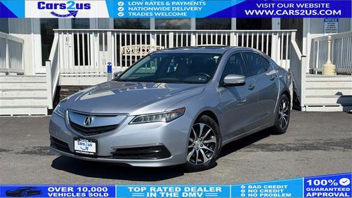 Silver 2015 Acura TLX Tech