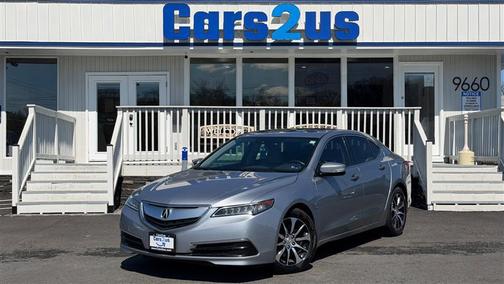 Silver 2015 Acura TLX Tech