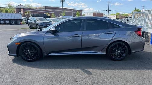 Modern Steel Metallic 2020 Honda Civic Si Base