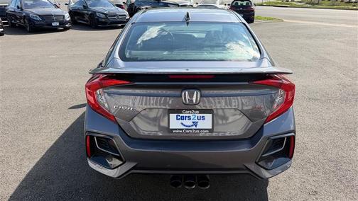 Modern Steel Metallic 2020 Honda Civic Si Base
