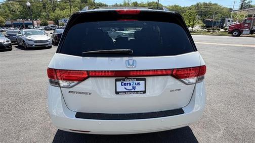 White Diamond Pearl 2014 Honda Odyssey Touring