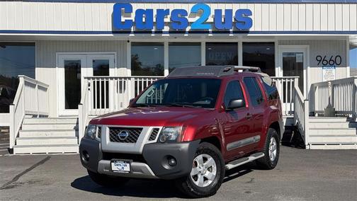 Red 2013 Nissan Xterra S