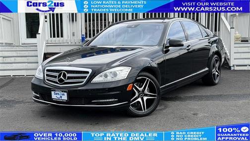 Black 2013 Mercedes-Benz S-Class 4MATIC