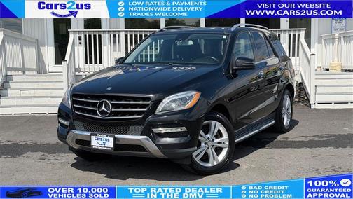 Black 2014 Mercedes-Benz M-Class 4MATIC