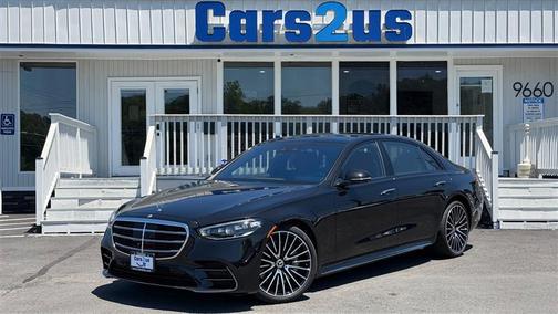 Black 2023 Mercedes-Benz S-Class 4MATIC