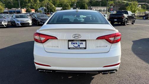 Quartz White Pearl 2015 Hyundai SONATA Sport 2.0T