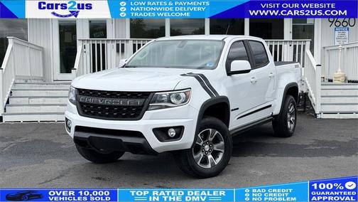 Summit White 2017 Chevrolet Colorado Z71