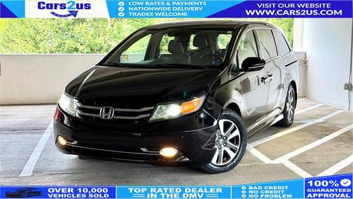 Crystal Black Pearl 2016 Honda Odyssey Touring