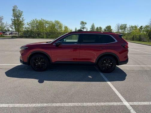 Radiant Red Metallic 2024 Honda CR-V Hybrid Sport Touring