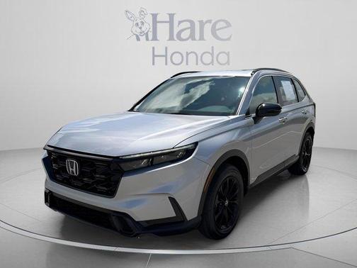 Lunar Silver Metallic 2024 Honda CR-V Hybrid Sport SUV