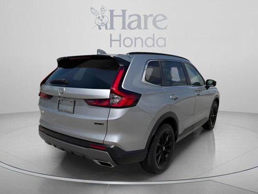 Lunar Silver Metallic 2024 Honda CR-V Hybrid Sport