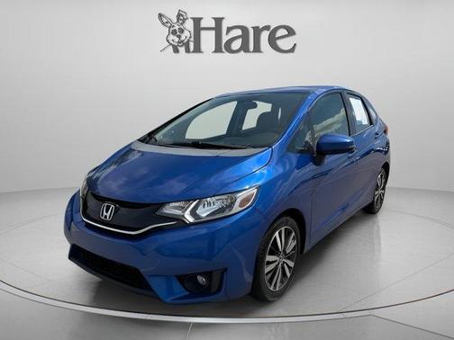 Aegean Blue Metallic 2017 Honda Fit EX-L