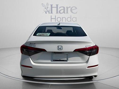 Platinum White Pearl 2024 Honda Civic Sport