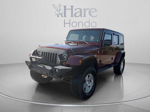 Red Rock Crystal Pearlcoat 2008 Jeep Wrangler Unlimited Sahara
