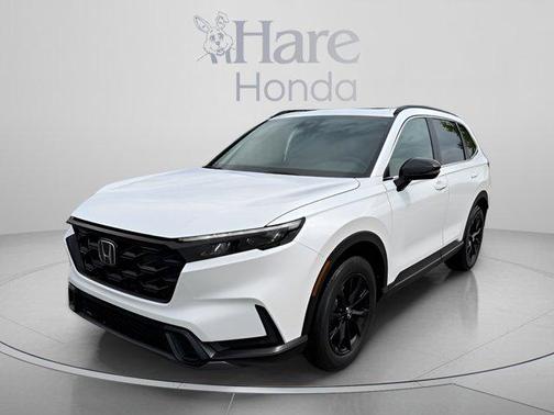 Platinum White Pearl 2024 Honda CR-V Hybrid Sport-L