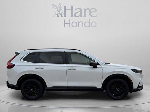 Platinum White Pearl 2024 Honda CR-V Hybrid Sport-L