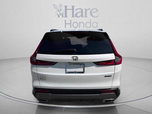 Platinum White Pearl 2024 Honda CR-V Hybrid Sport-L