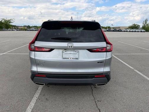 Lunar Silver Metallic 2024 Honda CR-V Hybrid Sport-L