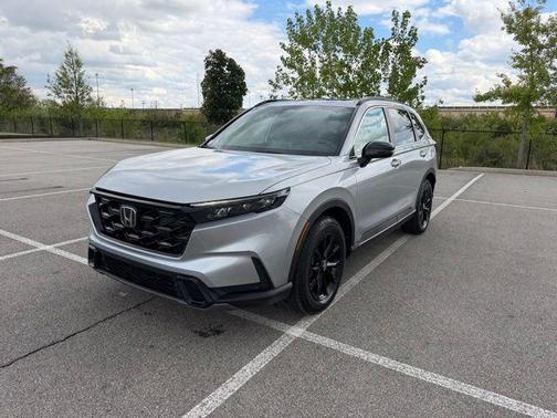 Lunar Silver Metallic 2024 Honda CR-V Hybrid Sport-L