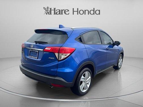 Aegean Blue Metallic 2019 Honda HR-V EX-L