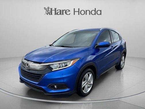 Aegean Blue Metallic 2019 Honda HR-V EX-L