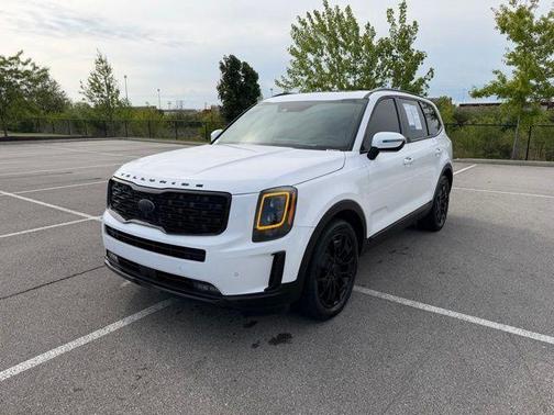 Glacial White Pearl 2021 Kia Telluride SX