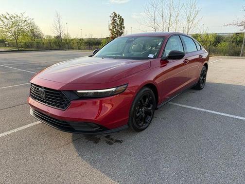 Radiant Red Metallic 2025 Honda Accord SE