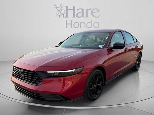 Radiant Red Metallic 2025 Honda Accord SE