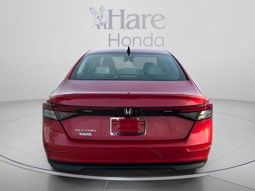Radiant Red Metallic 2025 Honda Accord SE