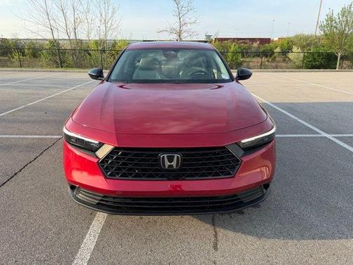 Radiant Red Metallic 2025 Honda Accord SE