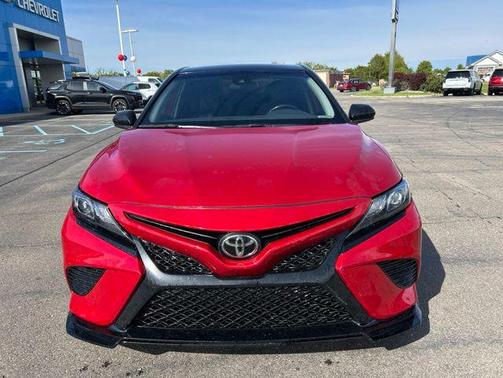 Midnight Black Metallic 2020 Toyota Camry TRD V6