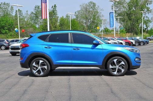 Caribbean Blue 2018 Hyundai TUCSON Limited