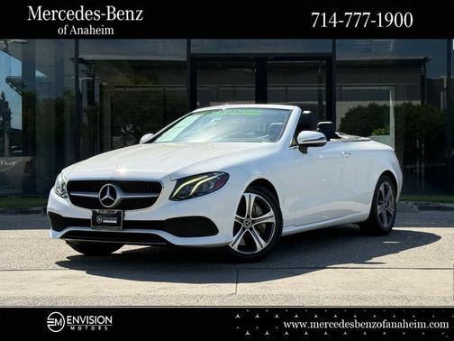 Polar White 2018 Mercedes-Benz E-Class E 400