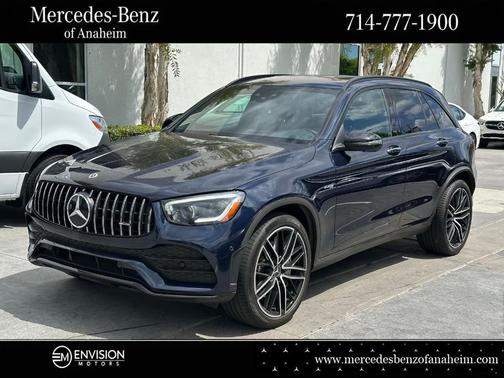 Lunar Blue Metallic 2022 Mercedes-Benz AMG GLC 43 Base 4MATIC
