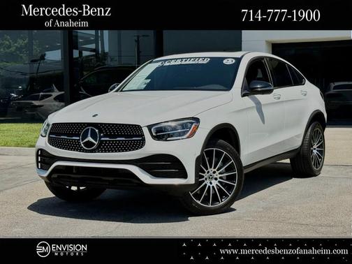 Polar White 2023 Mercedes-Benz GLC 300 4MATIC Coupe