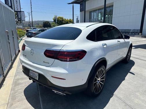 Polar White 2023 Mercedes-Benz GLC 300 4MATIC Coupe