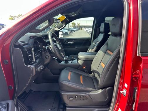 Volcanic Red 2025 GMC Sierra 1500 AT4