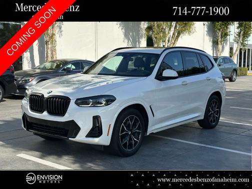 Alpine White 2024 BMW X3 sDrive30i