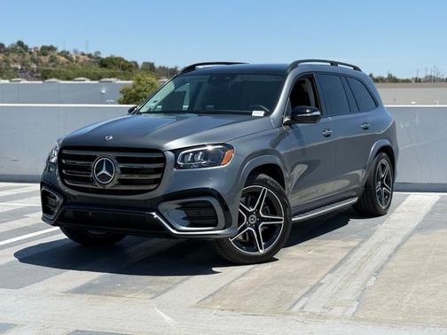 Gray 2026 Mercedes-Benz GLS 450 4MATIC