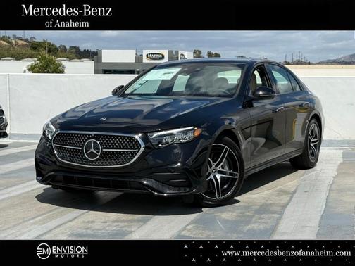 Obsidian Black 2026 Mercedes-Benz E-Class E 450 4MATIC