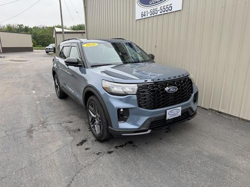 Vapor Blue Metallic 2026 Ford Explorer ST-Line