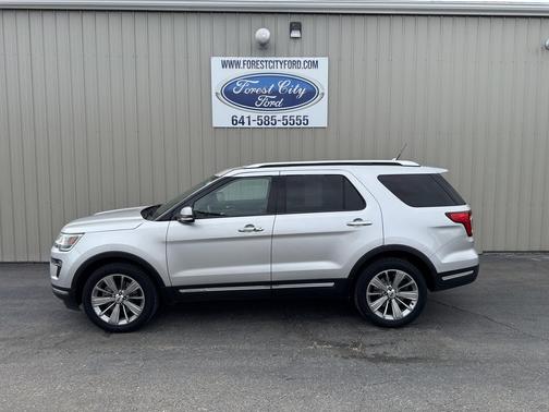 Ingot Silver Metallic 2019 Ford Explorer Limited
