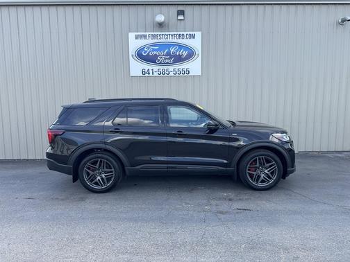 Agate Black Metallic 2026 Ford Explorer ST-Line