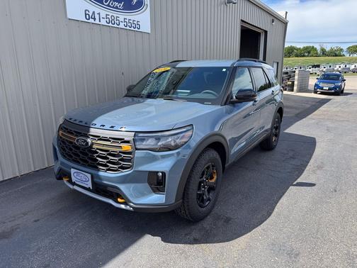 Vapor Blue Metallic 2026 Ford Explorer Tremor