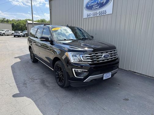 Agate Black Metallic 2021 Ford Expedition Max Limited