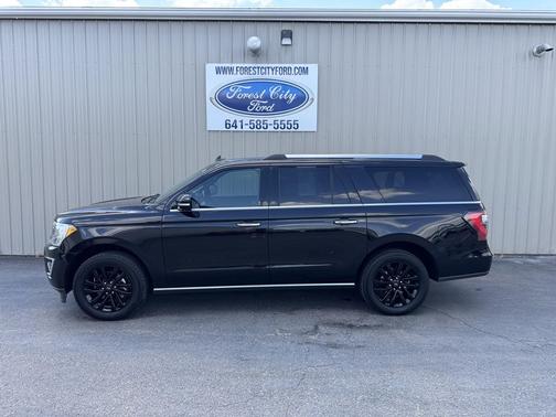 Agate Black Metallic 2021 Ford Expedition Max Limited